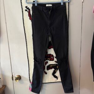 Abercrombie & Fitch Black Skinny Denim
